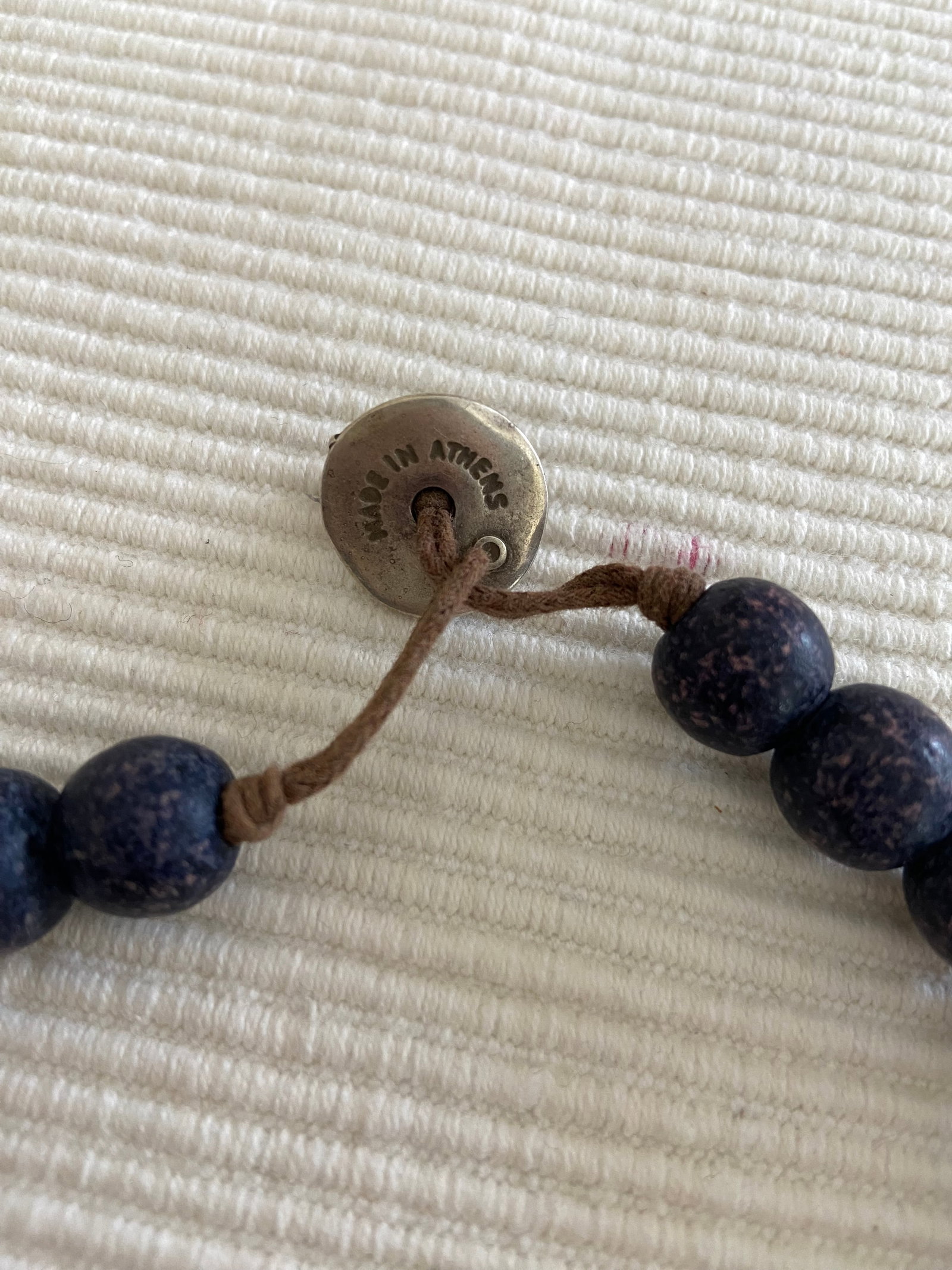 Aegean Sunset Multicolour Clay Ombre Bead Necklace - 4
