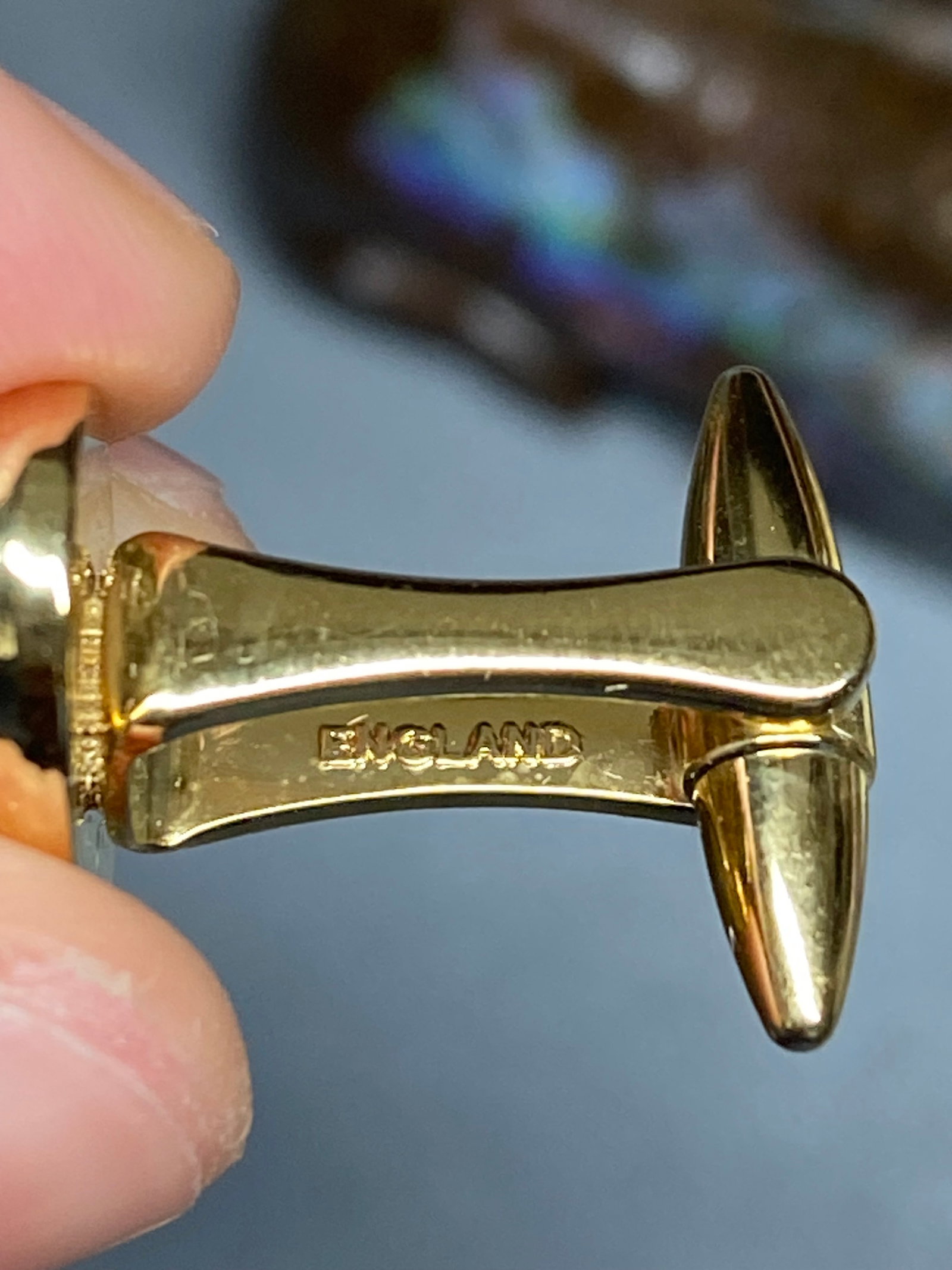 Vintage Stratton of London 22ct Gold-Plated Cufflinks and Tie Clip Set in Original Presentation Box - 10