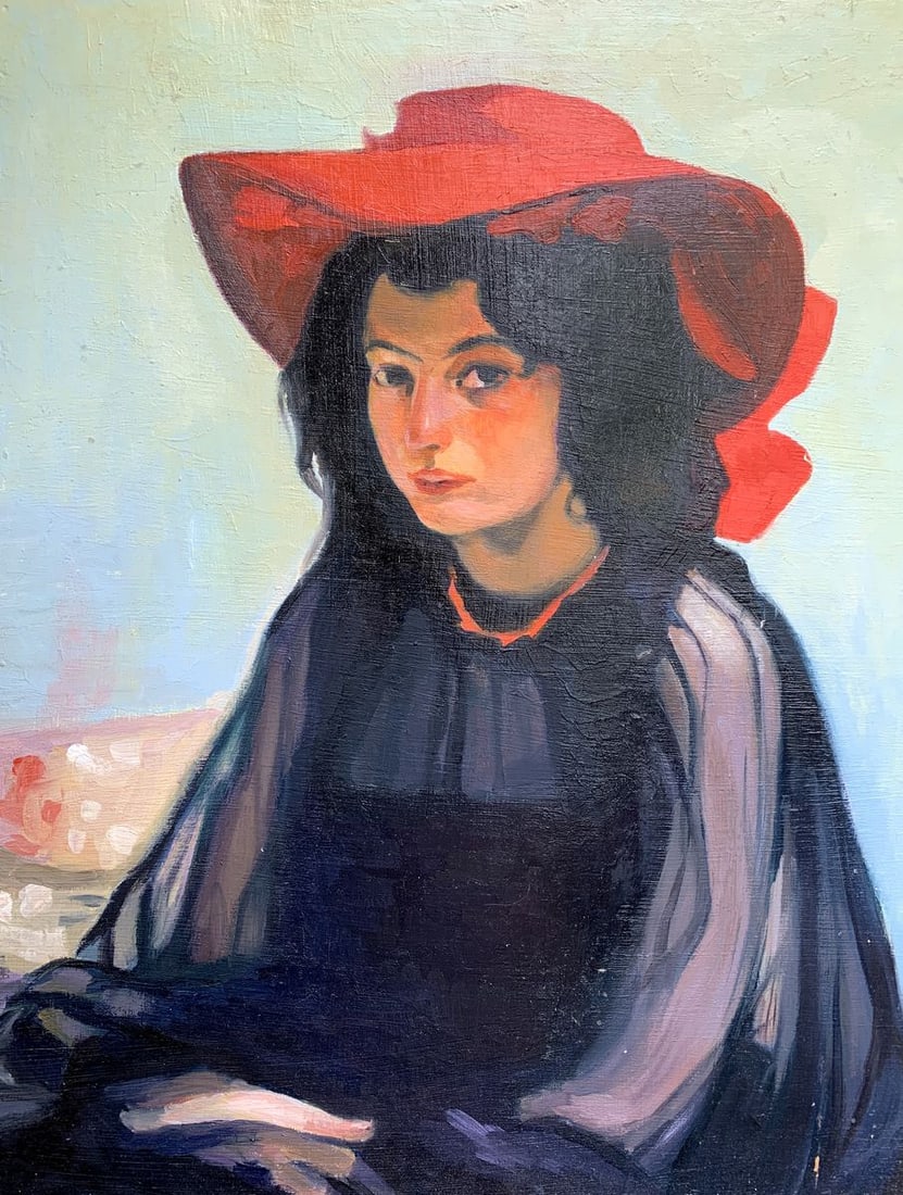 Oil painting Portrait of a girl Boris Serdyuk - 2