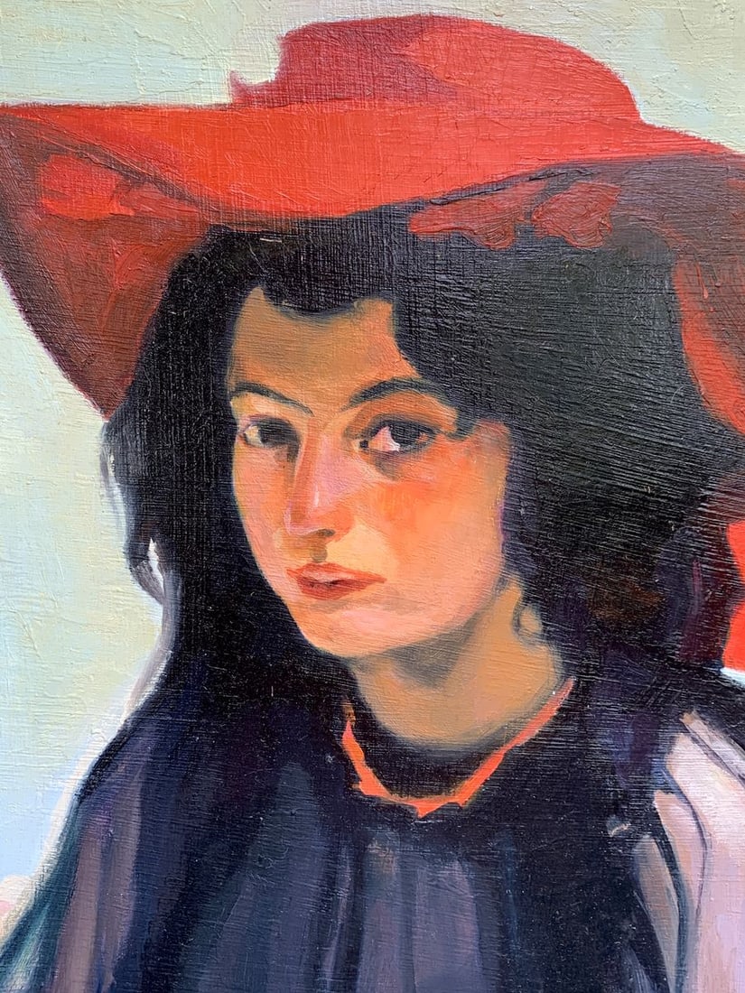 Oil painting Portrait of a girl Boris Serdyuk - 5