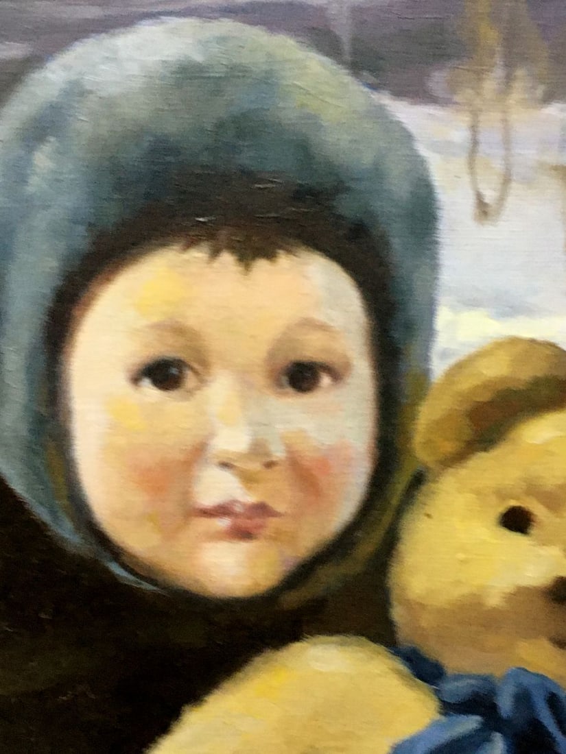 Oil painting Portrait of a girl Golovina R. - 3