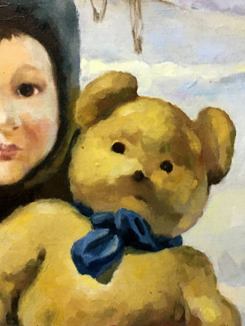 Oil painting Portrait of a girl Golovina R. - 4