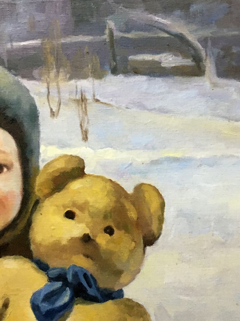 Oil painting Portrait of a girl Golovina R. - 6