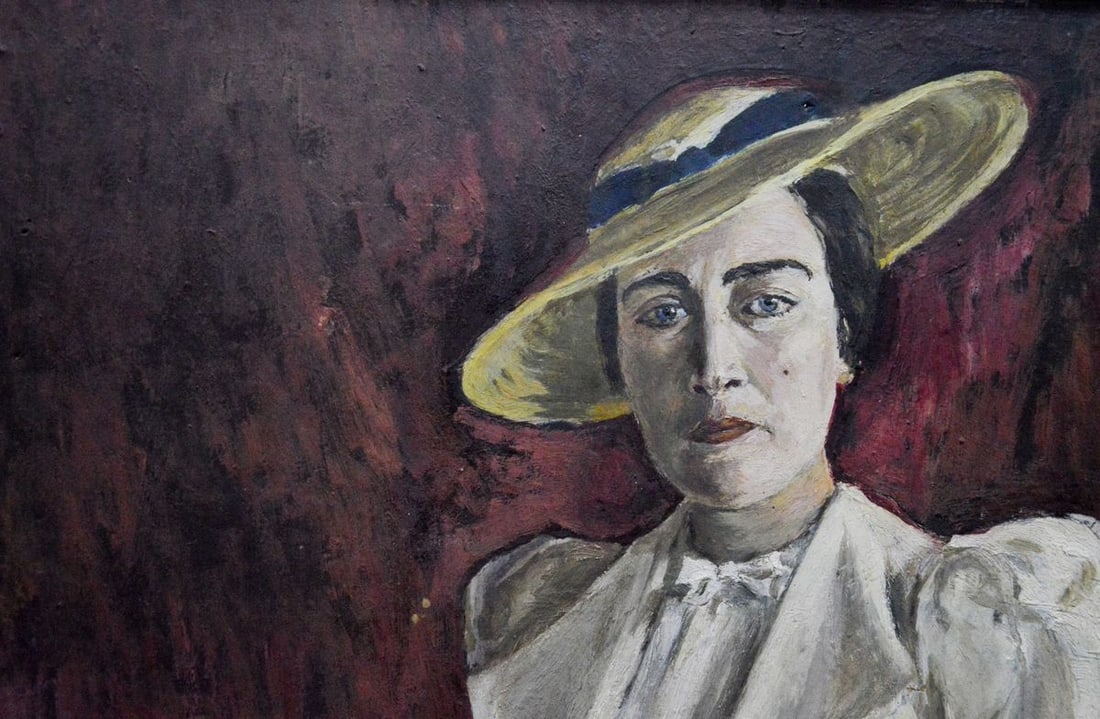 Oil painting Woman portrait Vladimir Shkatelov - 3