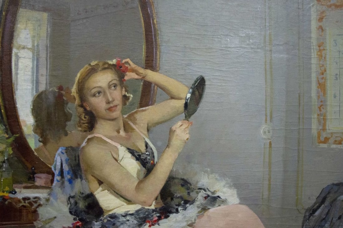Oil painting Portrait of a girl Plamenitsky Anatoly Alexandrovich - 2