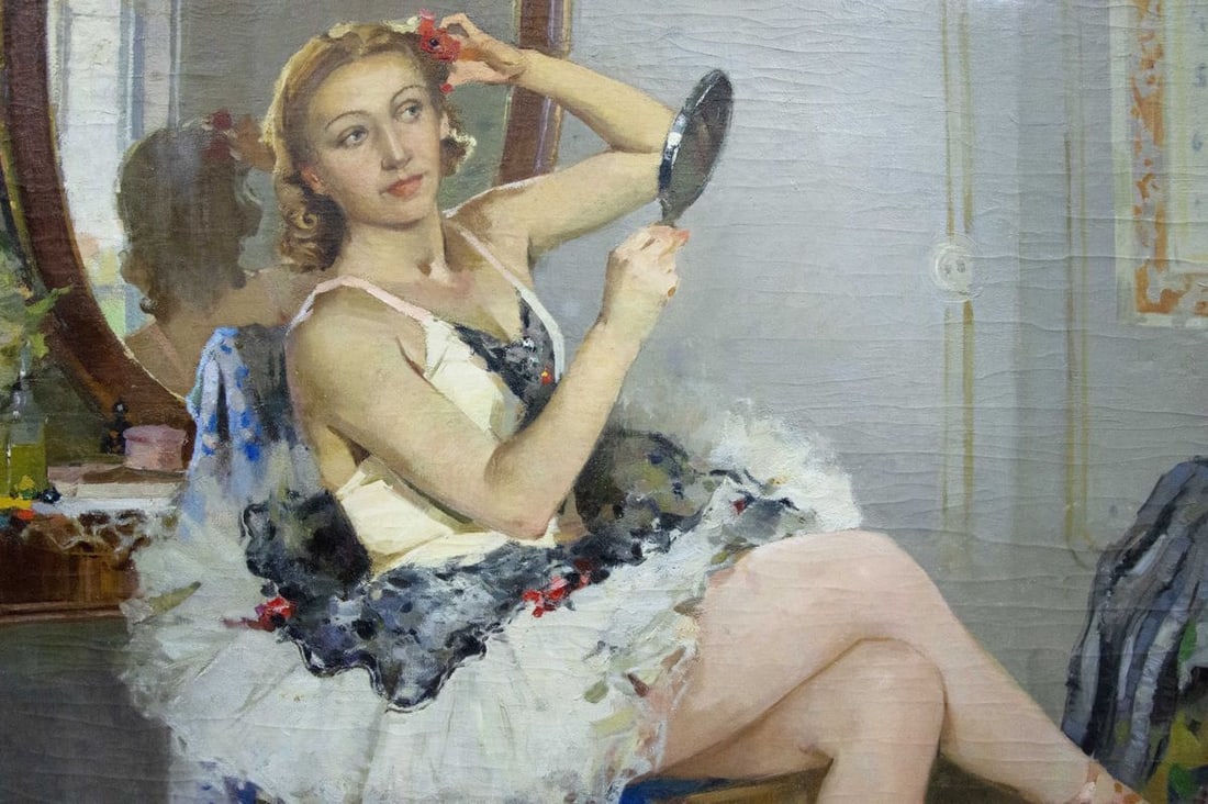 Oil painting Portrait of a girl Plamenitsky Anatoly Alexandrovich - 3