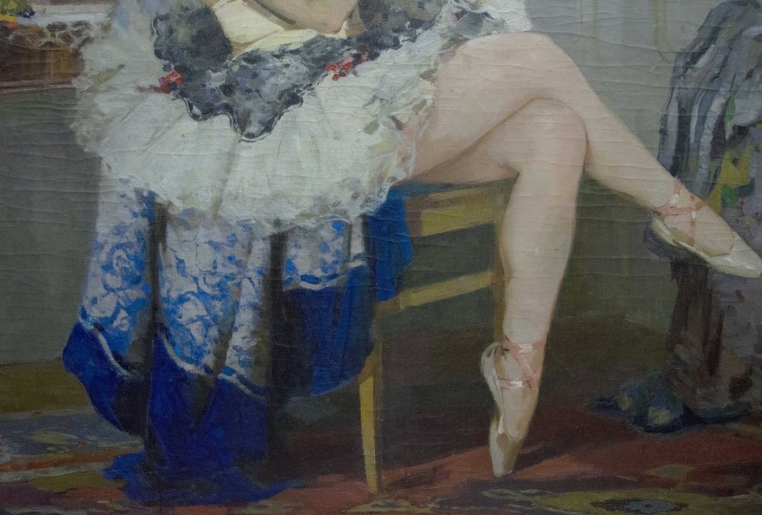 Oil painting Portrait of a girl Plamenitsky Anatoly Alexandrovich - 5