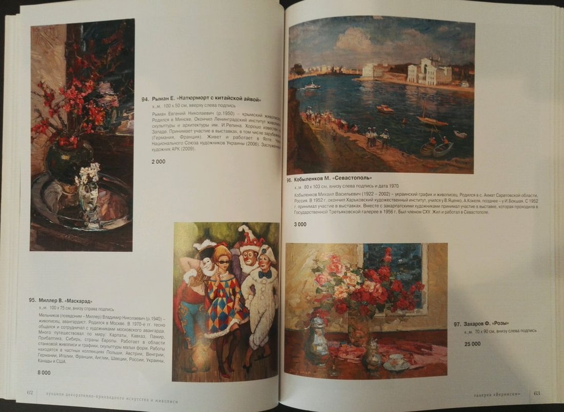 Oil painting Portrait of clowns Melnikov Vladimir Nikolaevich - 8