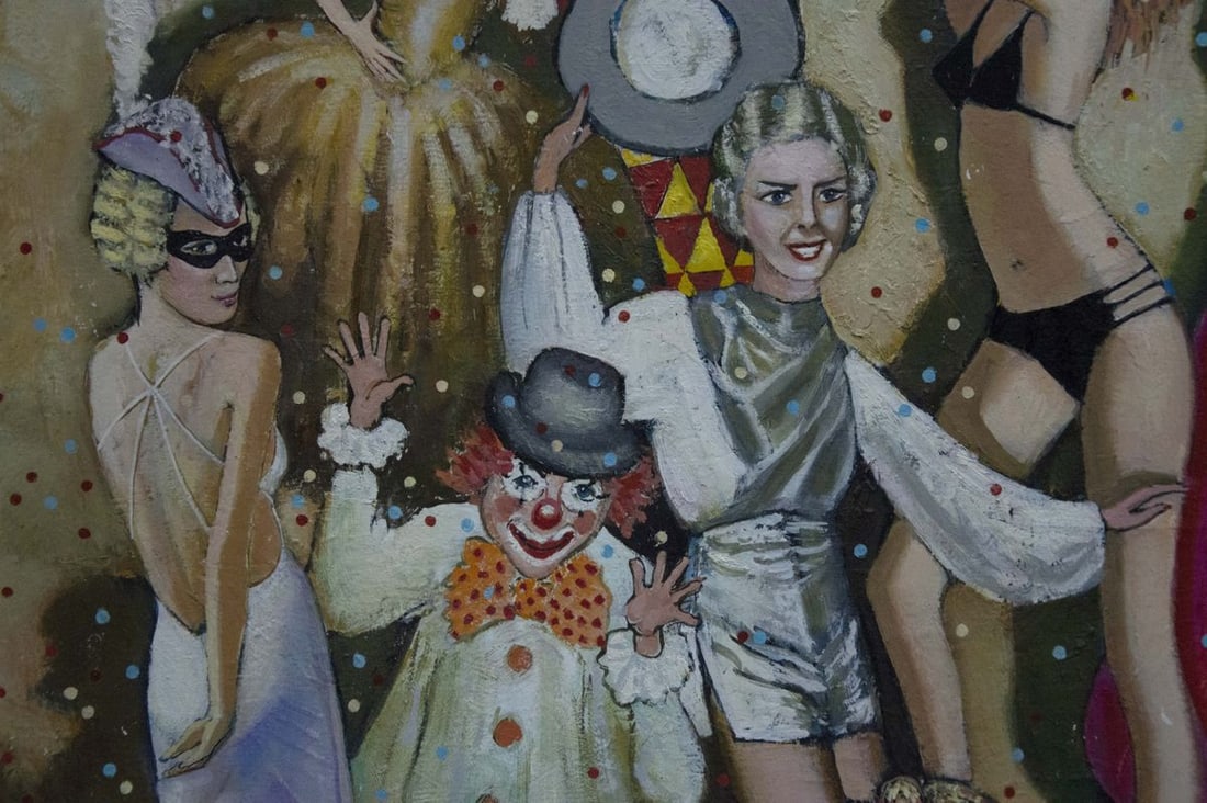 Oil painting Carnival Vladimir Nikolaevich Miller - 5