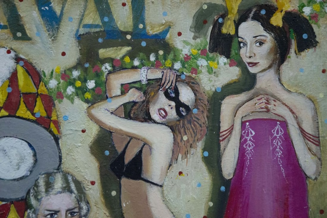 Oil painting Carnival Vladimir Nikolaevich Miller - 6