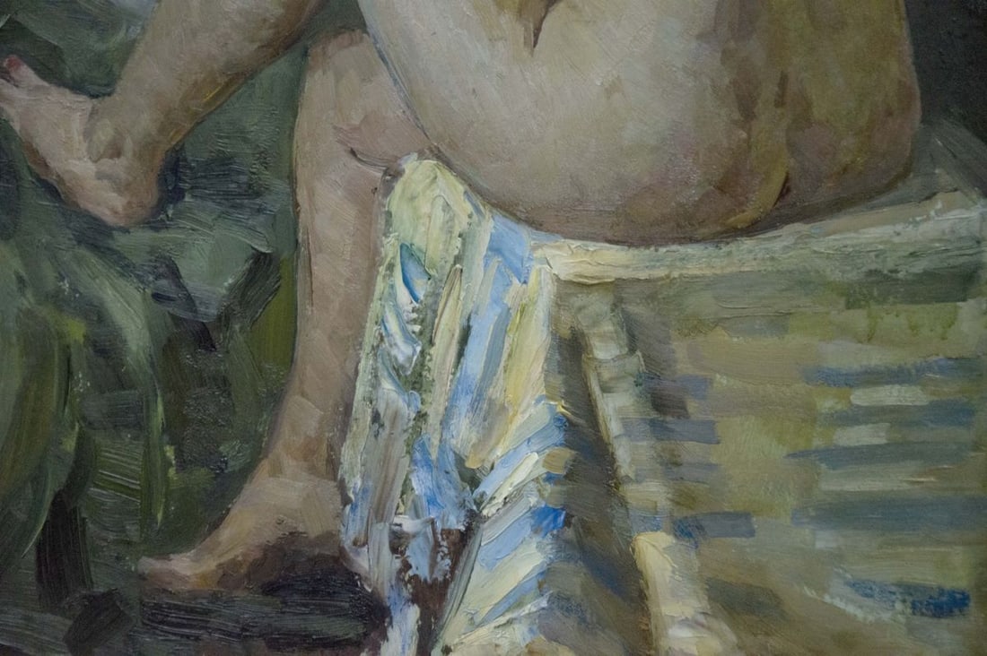 Oil painting Portrait of a girl Vaysburg Yefim Yefimovich - 5