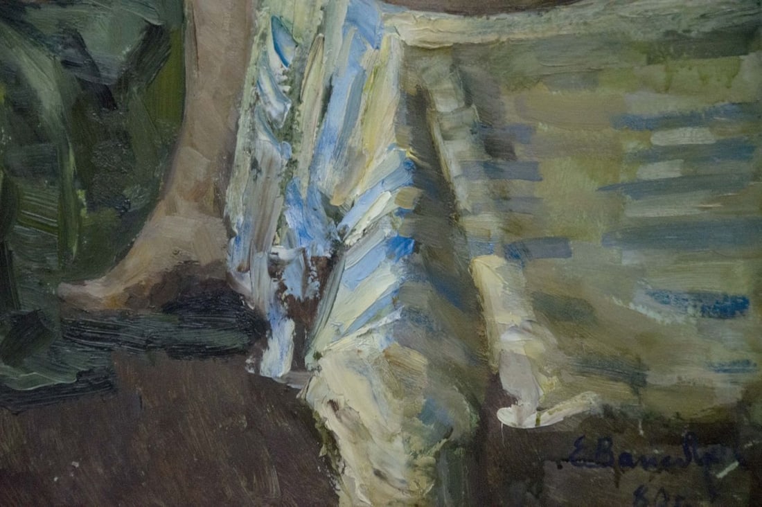 Oil painting Portrait of a girl Vaysburg Yefim Yefimovich - 6