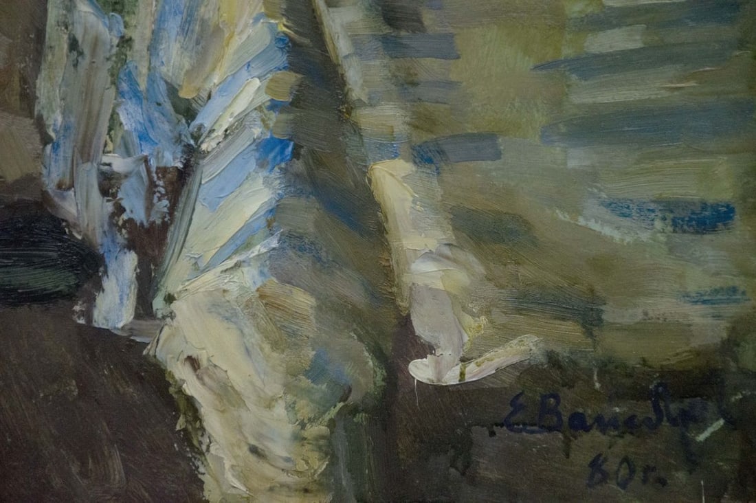 Oil painting Portrait of a girl Vaysburg Yefim Yefimovich - 7
