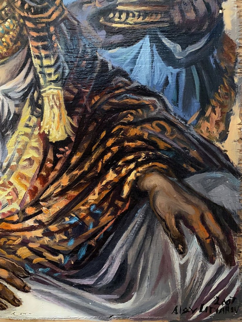 Oil painting Cleopatra Alexander Arkadievich Litvinov - 2