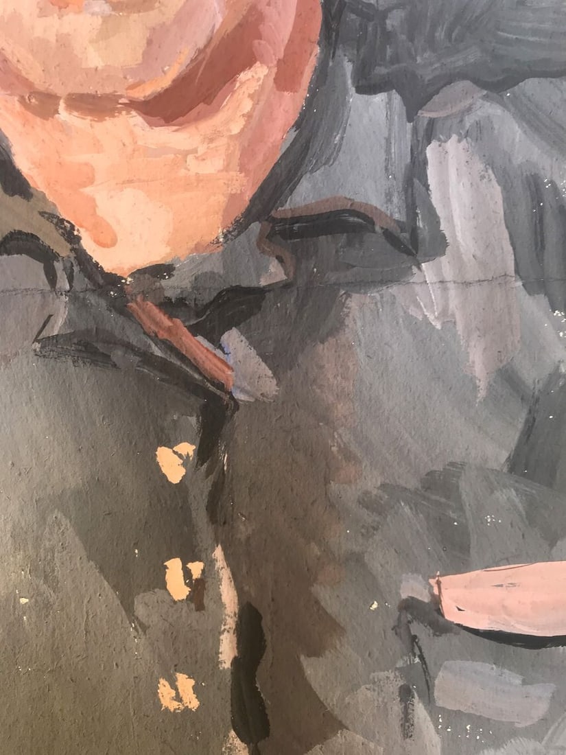 Oil painting Portrait of a friend Alexander Arkadievich Litvinov - 11