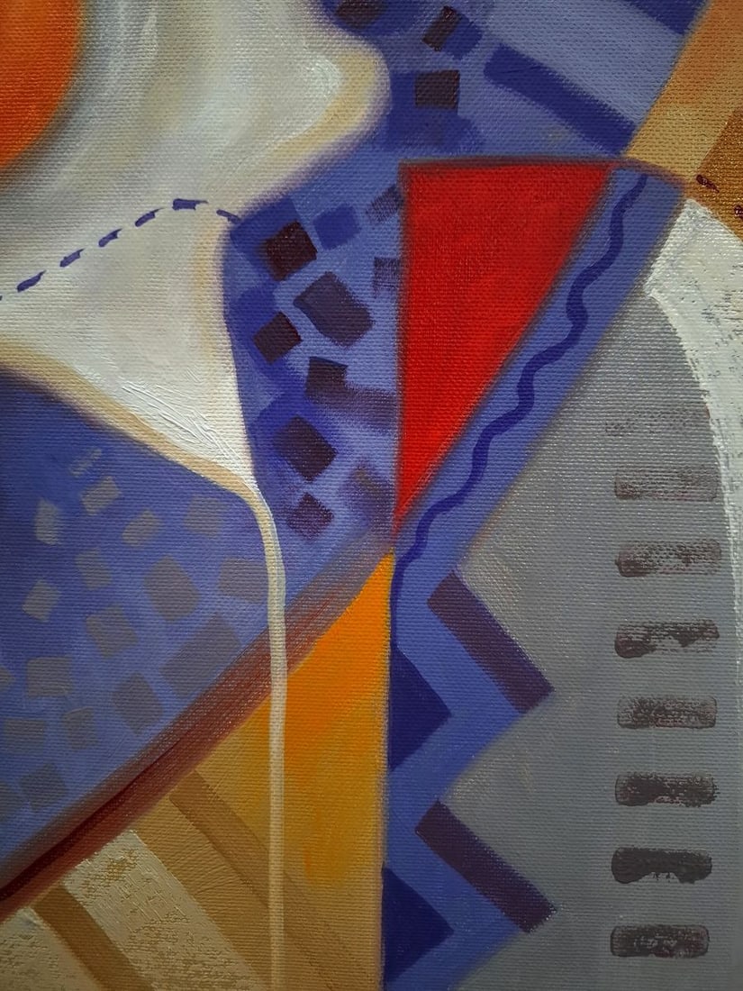 Oil painting Quick breakfast Sergey Voichenko - 7