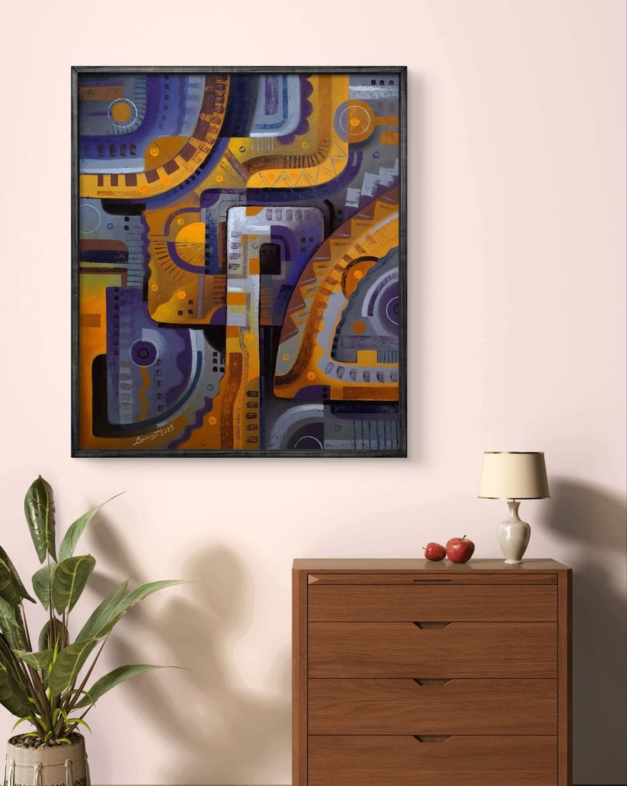 Oil painting Walking in the labyrinth Sergey Voichenko - 3
