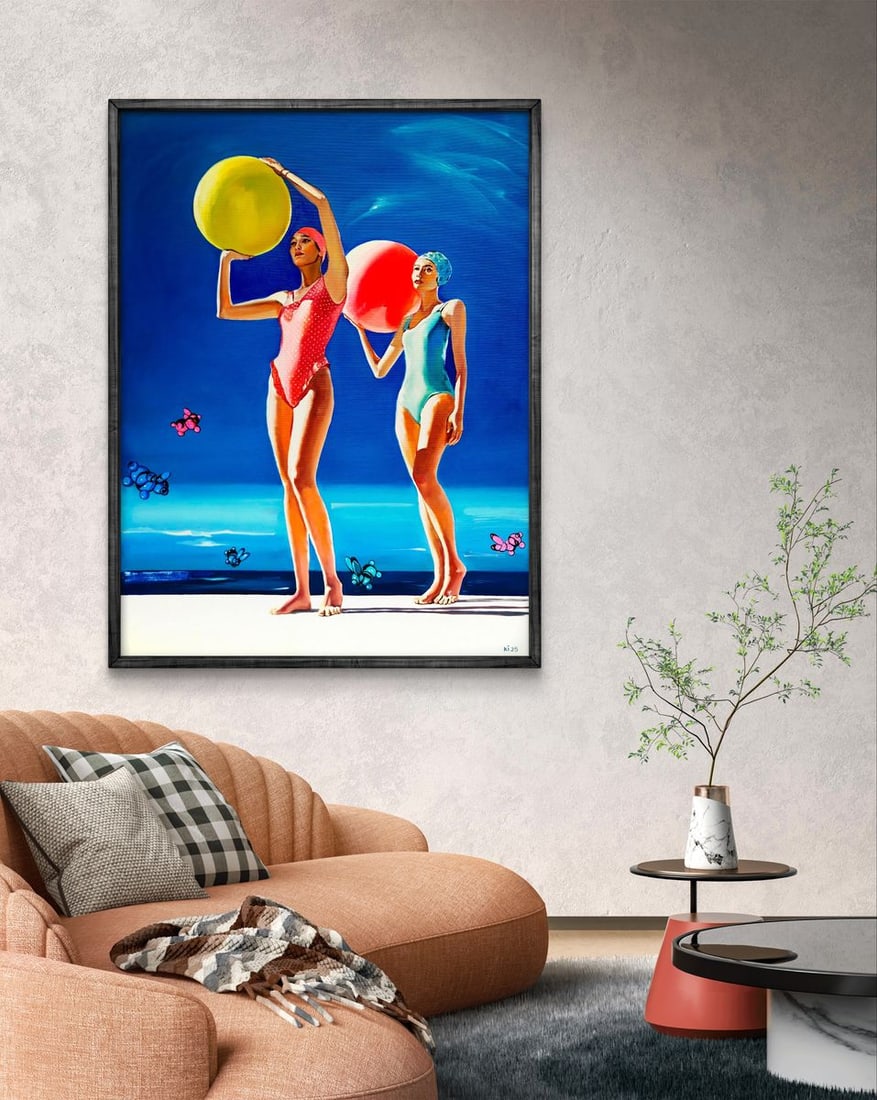 Oil painting Girls at the sea Igor Konovalov - 3