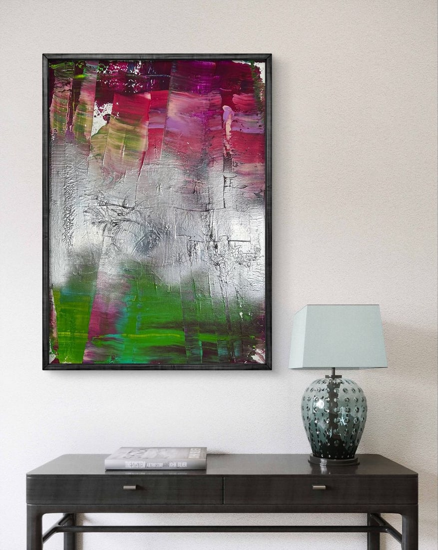 Acrylic painting Mirror of the Soul Olga Melezhik - 2