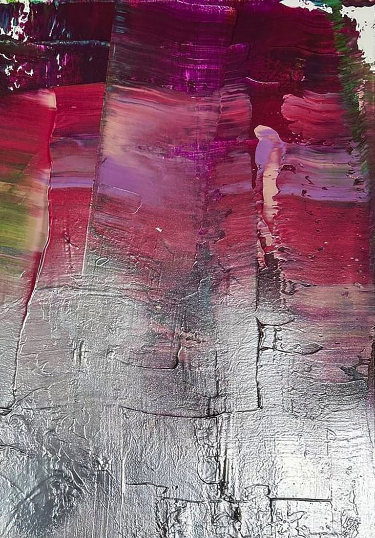 Acrylic painting Mirror of the Soul Olga Melezhik - 7