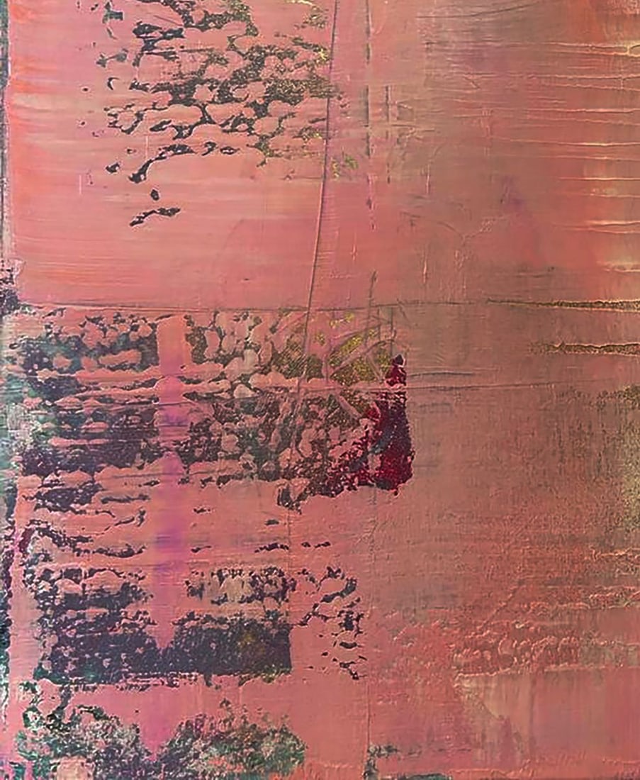 Acrylic painting Tenderness in my eyes Olga Melezhik - 5