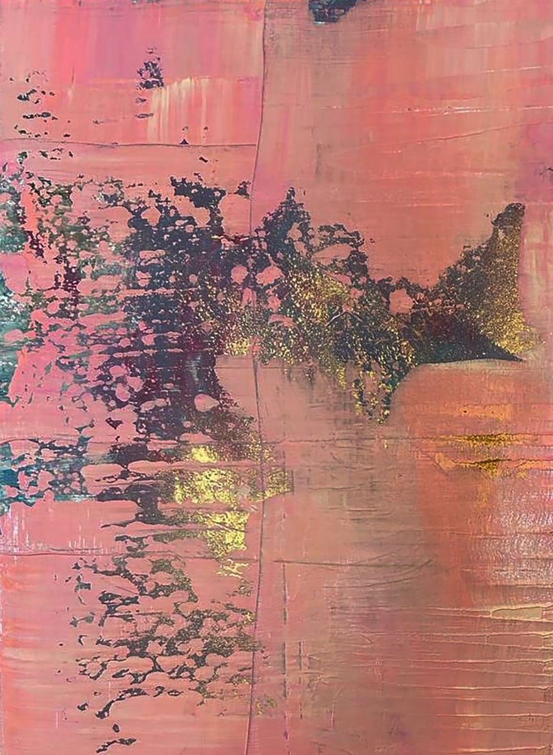 Acrylic painting Tenderness in my eyes Olga Melezhik - 6