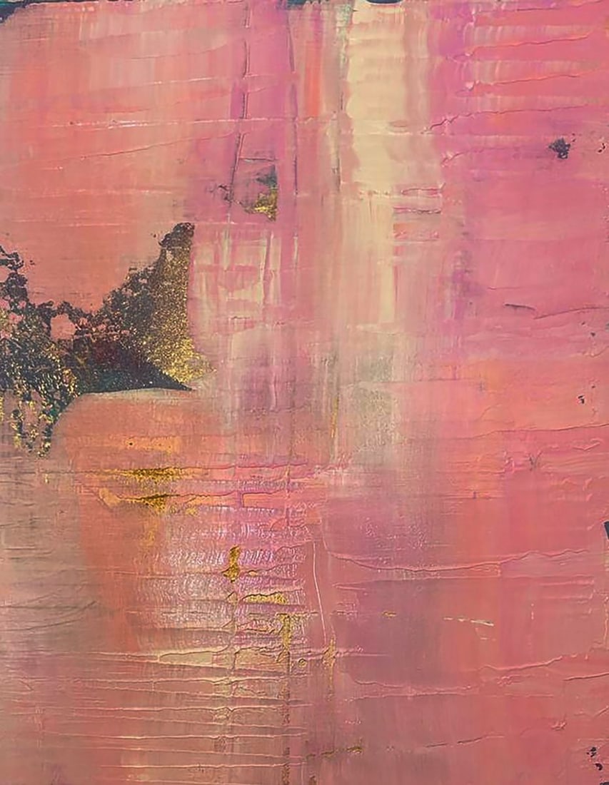 Acrylic painting Tenderness in my eyes Olga Melezhik - 7