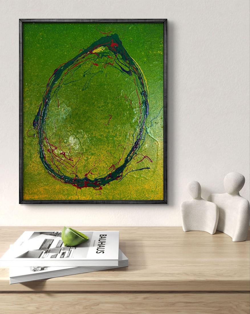 Acrylic painting Bright lemon Olga Melezhik - 3