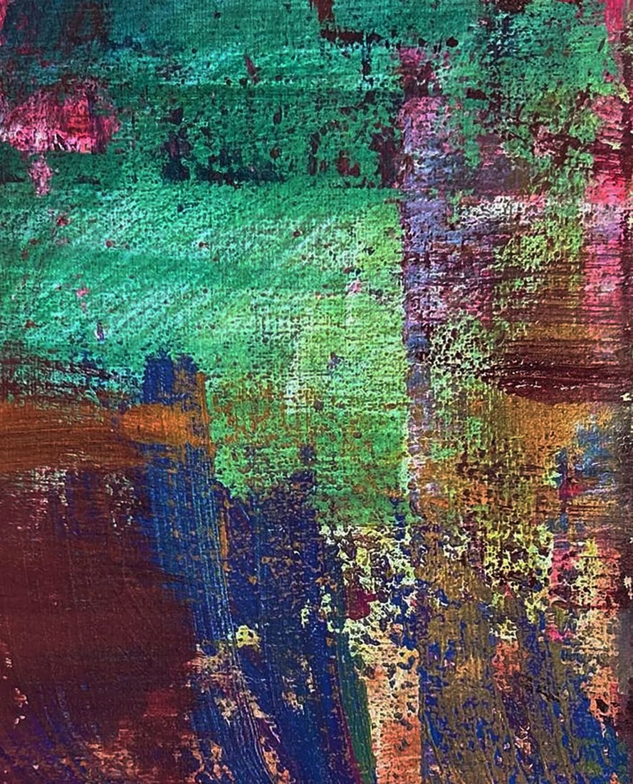 Acrylic painting Pursuit of a dream Olga Melezhik - 7