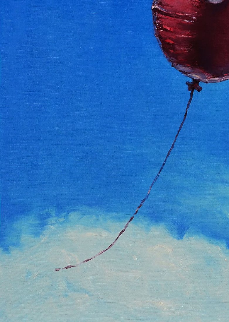 Oil painting Hot air balloon flight Oleg Kateryniuk - 5