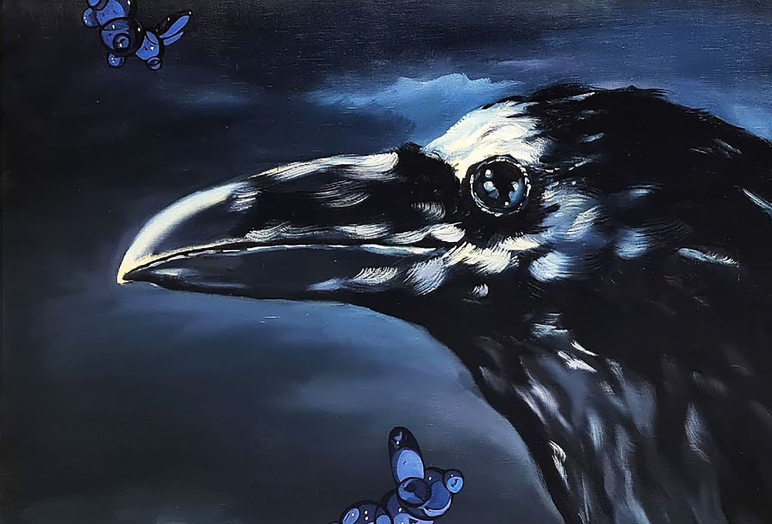 Oil painting Crow Igor Konovalov - 4