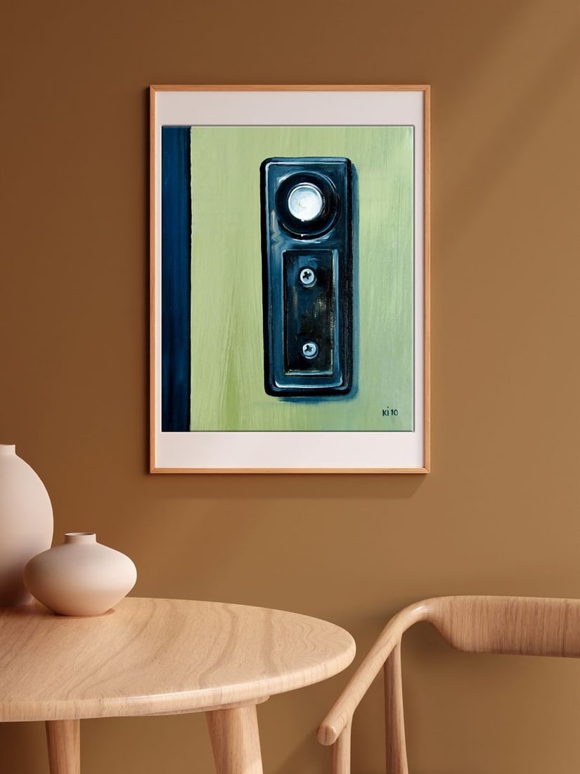 Oil painting Button in the house Igor Konovalov - 3