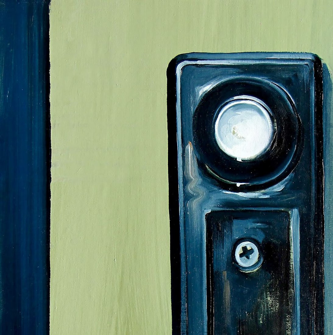 Oil painting Button in the house Igor Konovalov - 4