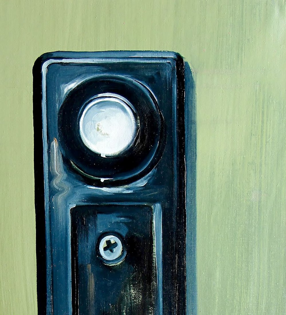 Oil painting Button in the house Igor Konovalov - 5