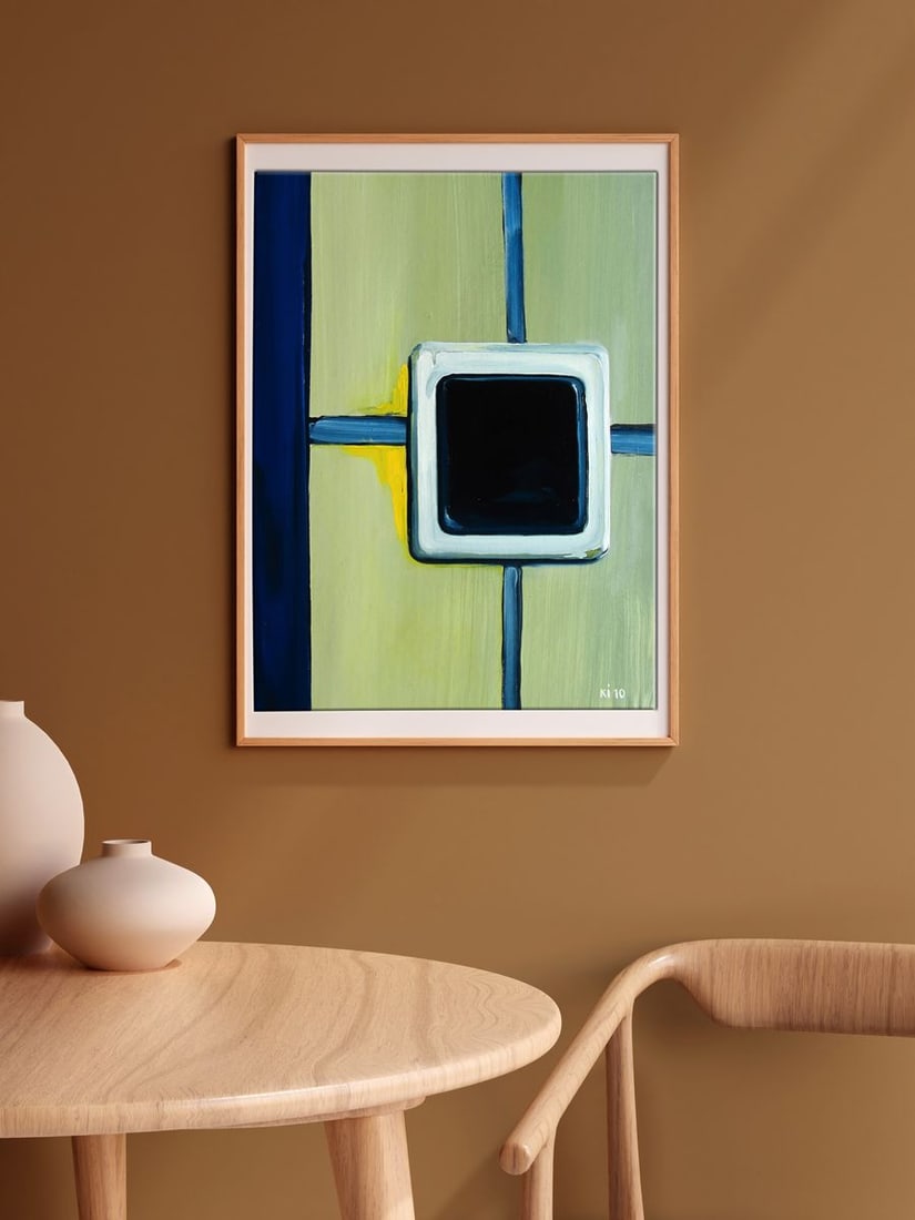 Oil painting Button in the room Igor Konovalov - 2