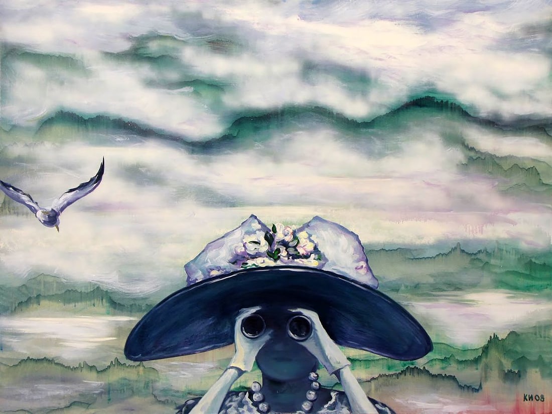 Oil painting Distant close Igor Konovalov: NoKon 122*** ABOUT THIS PAINTING **** TITLE: "Distant close"* ARTISTS: Igor Konovalov* SIZE: 140x190 cm/'55.11x74.80 inches' * MEDIUM: oil, canvas* HAND PAINTED: Original painting from our