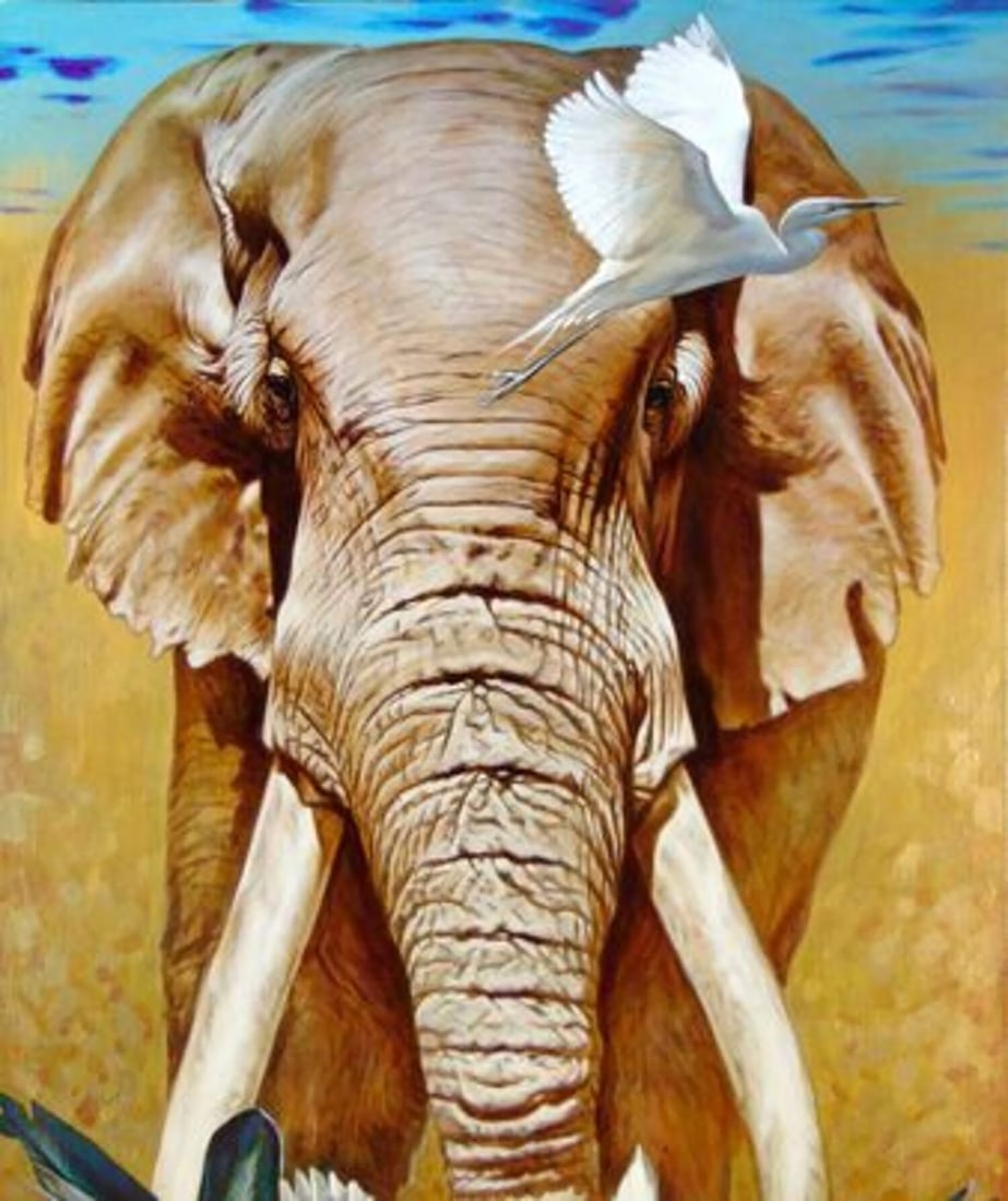 Oil painting Elephant Goncharenko V. V. - 7
