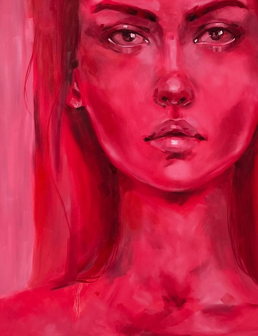 Oil painting Doubt Victoria Kagalovska - 6