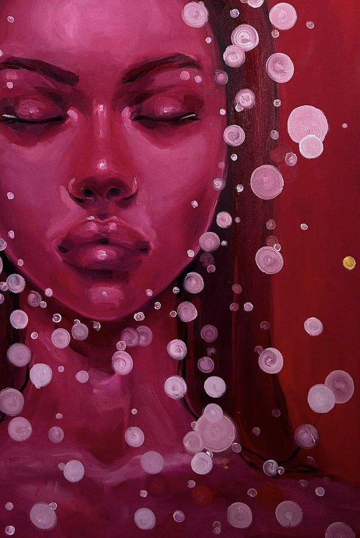 Oil painting Gravitation Victoria Kagalovska - 8