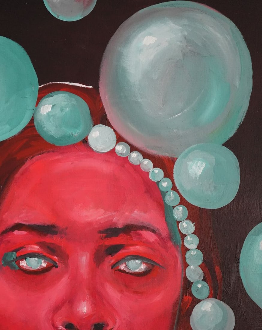 Oil painting Enforsed silence Victoria Kagalovska - 7