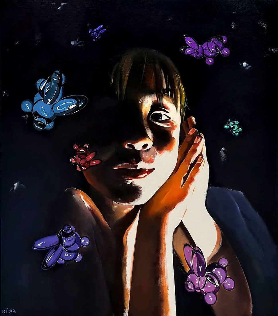 Oil painting Dreamworld Igor Konovalov: NoKon 1*** ABOUT THIS PAINTING **** TITLE: "Dreamworld"* ARTISTS: Igor Konovalov* SIZE: 80x90 cm/'31.49x35.43 inches' * MEDIUM: oil, canvas* HAND PAINTED: Original painting from our collection*