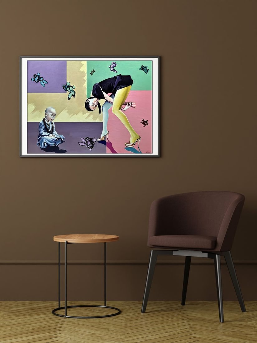 Oil painting Equilibrium Igor Konovalov - 2