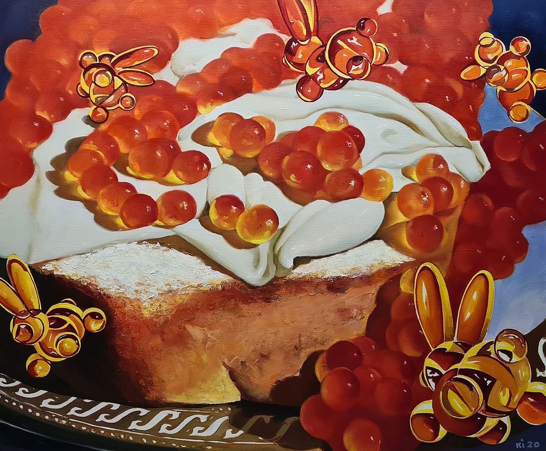Oil painting Vitality Igor Konovalov: NoKon 15*** ABOUT THIS PAINTING **** TITLE: "Vitality"* ARTISTS: Igor Konovalov* SIZE: 120x100 cm/'47.24x39.37 inches' * MEDIUM: oil, canvas* HAND PAINTED: Original painting from our collection* CONDI