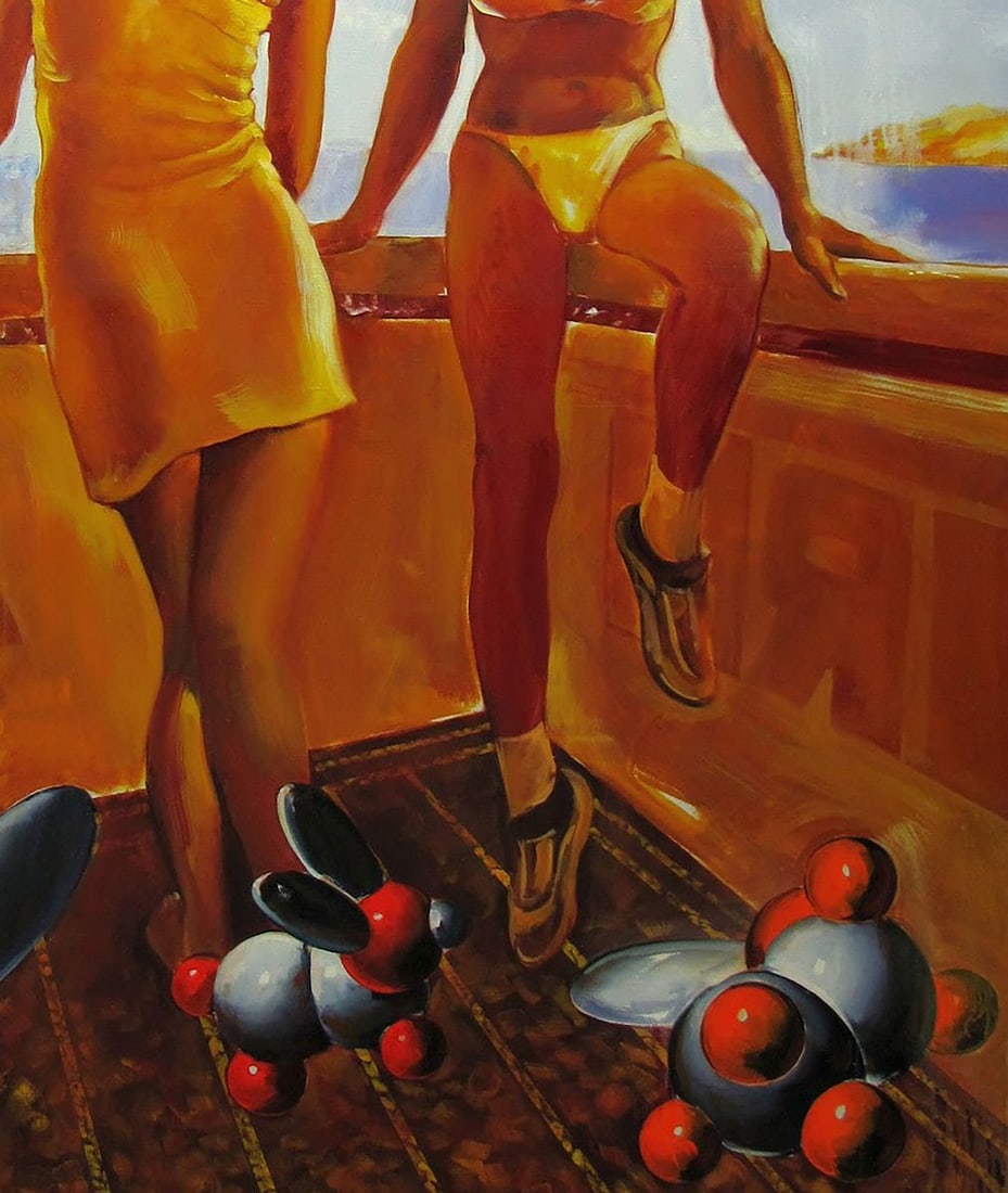 Oil painting Balaclava Igor Konovalov - 7