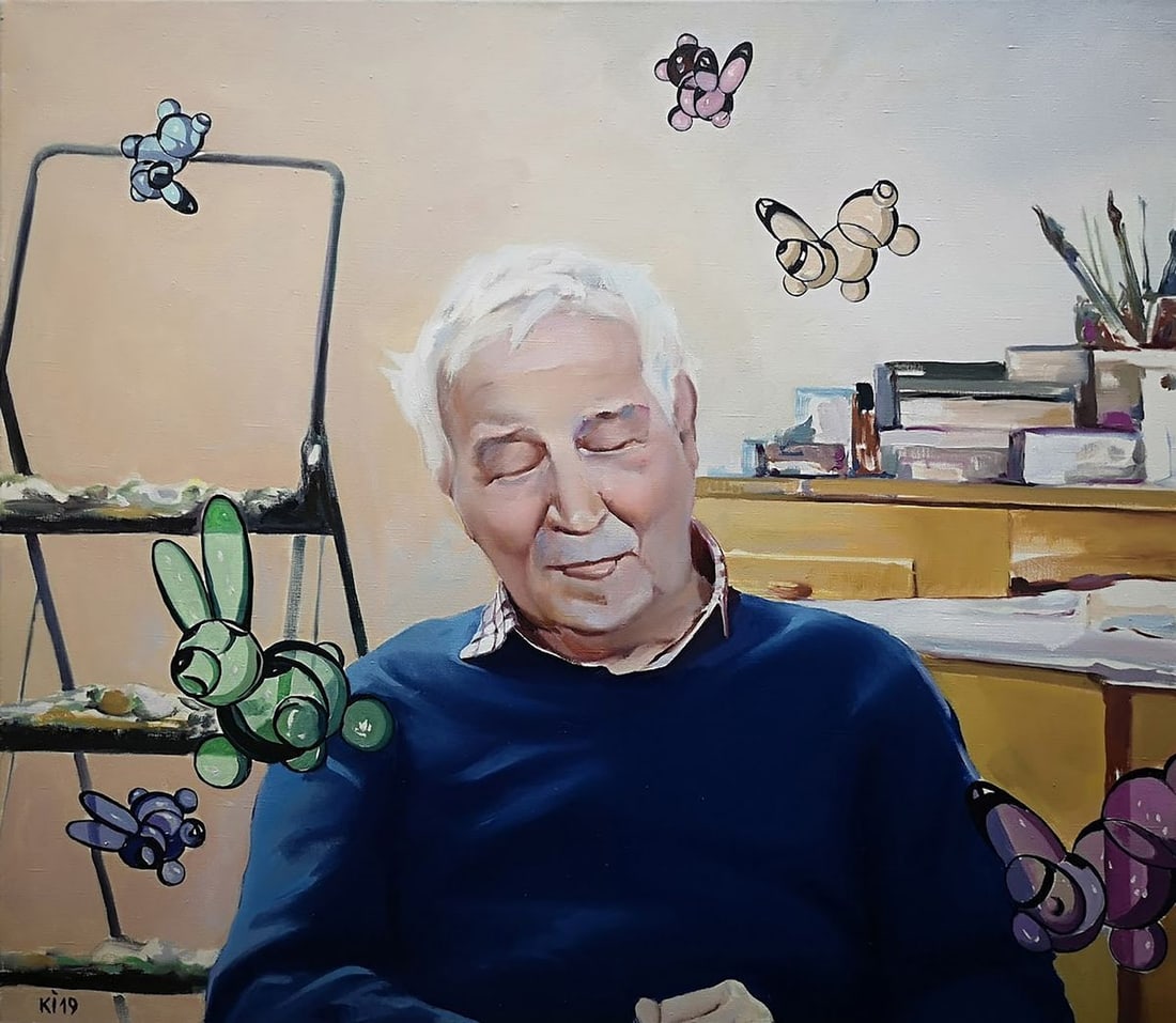 Oil painting Not everyone will be taken into the future Igor Konovalov: NoKon 23*** ABOUT THIS PAINTING **** TITLE: "Not everyone will be taken into the future"* ARTISTS: Igor Konovalov* SIZE: 90x80 cm/'35.43x31.49 inches' * MEDIUM: oil, canvas* HAND PAINTED: Original