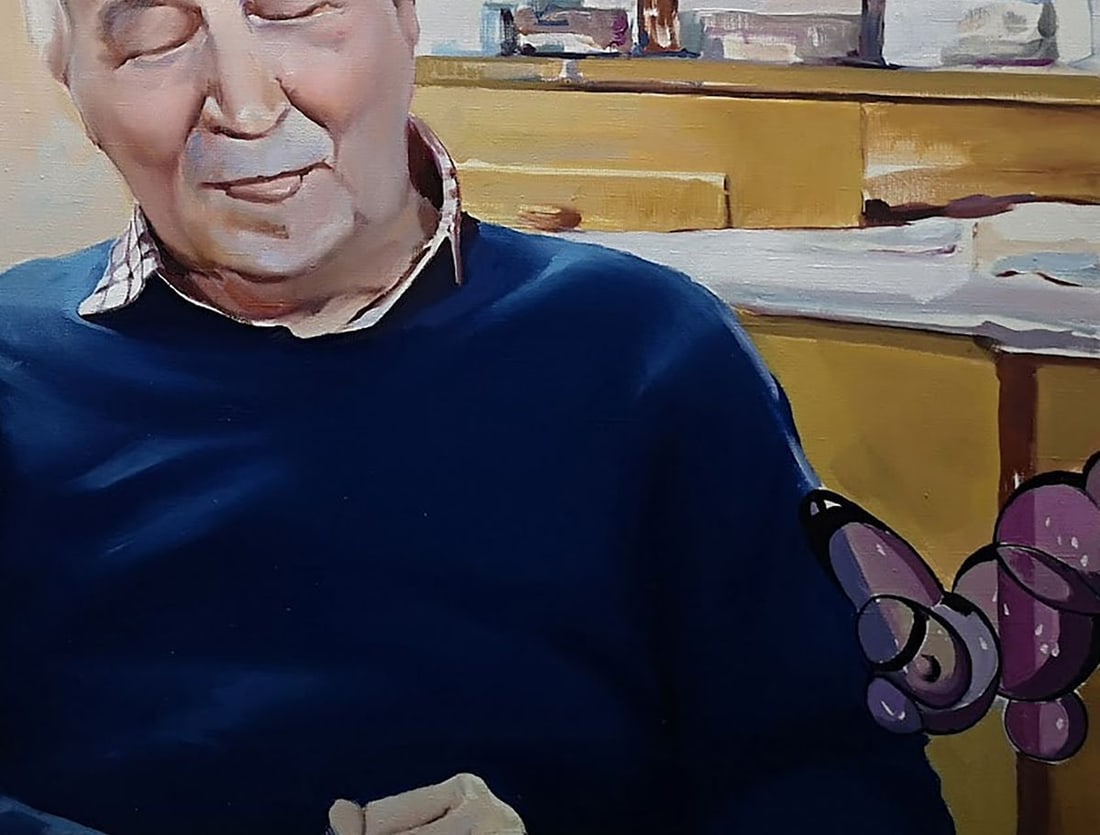 Oil painting Not everyone will be taken into the future Igor Konovalov - 7
