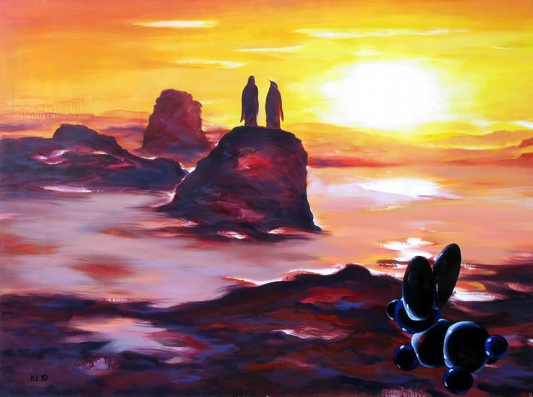 Oil painting Eternity Igor Konovalov: NoKon 25*** ABOUT THIS PAINTING **** TITLE: "Eternity"* ARTISTS: Igor Konovalov* SIZE: 185x135 cm/'72.83x53.14 inches' * MEDIUM: oil, canvas* HAND PAINTED: Original painting from our collection*