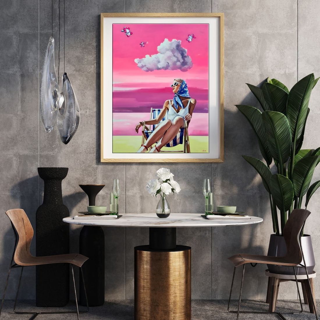 Oil painting Cloud Igor Konovalov - 2