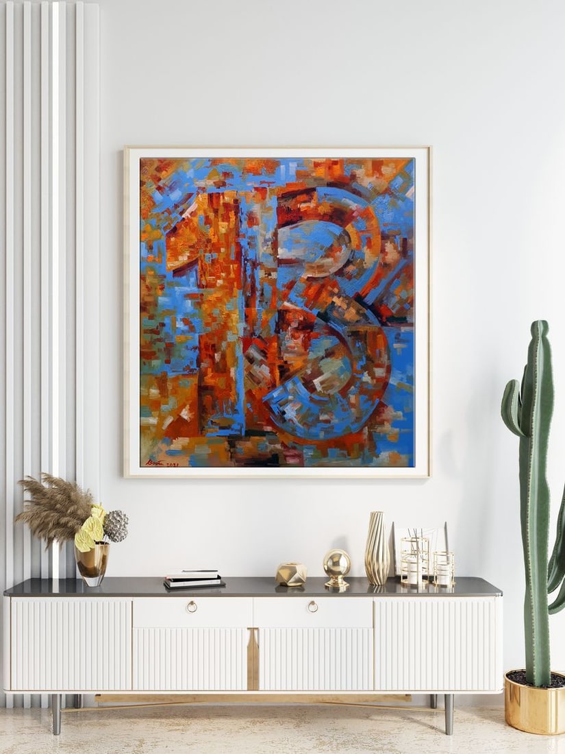 Oil painting Thirteen Sergey Voichenko - 3