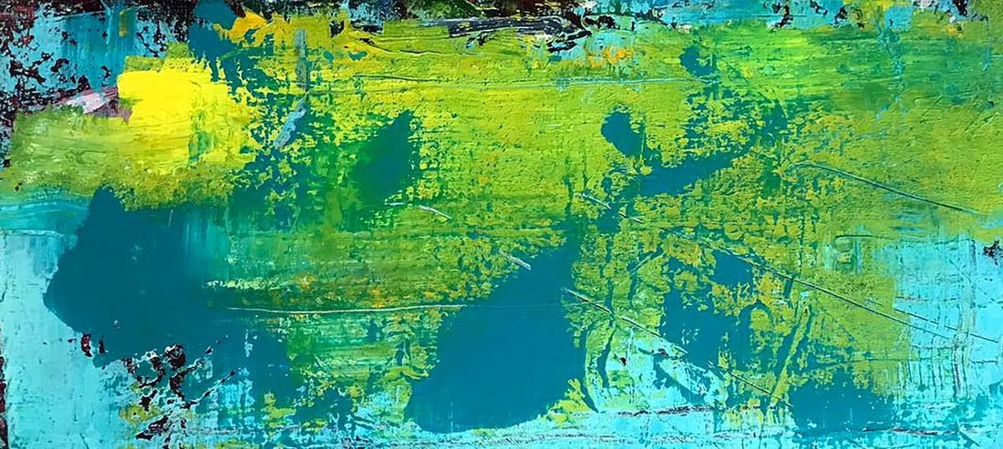 Acrylic painting Dolphin Melezhik Olga - 4